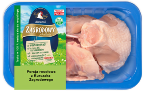 porcje rosołowe<br />
z kurczaka<br />
zagrodowego
