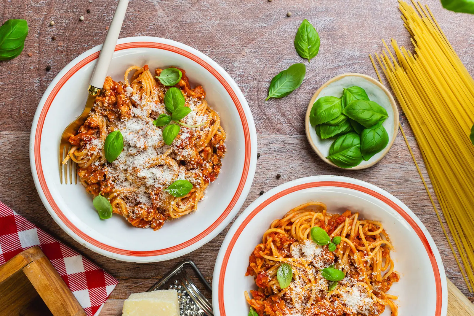 Spaghetti a la bolognese