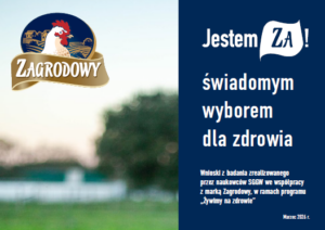 Raport z badania zrealizowanego przez naukowców SGGW we współpracy z marką Zagrodowy