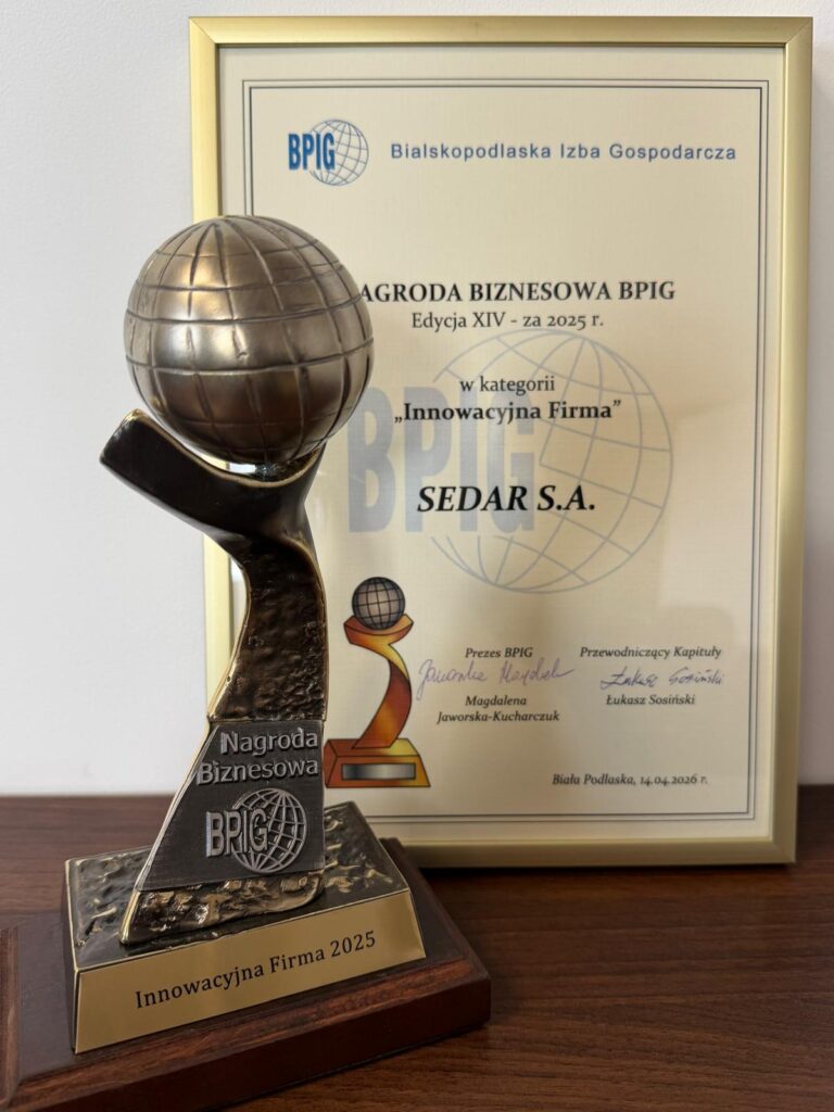Sedar – Innowacyjna Firma
